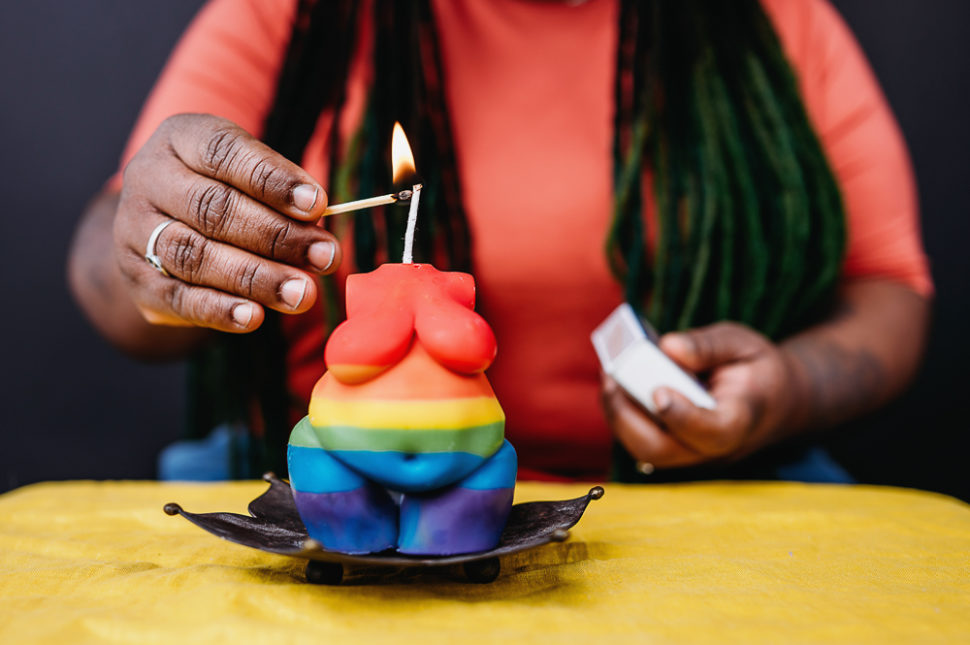 Body Positive PRIDE Candle
