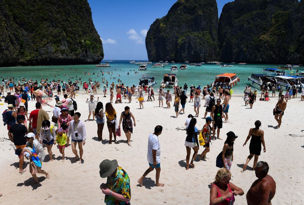 Thai Beach Leonardo DiCaprio Made Famous Shuts Down To Recover From Tourists