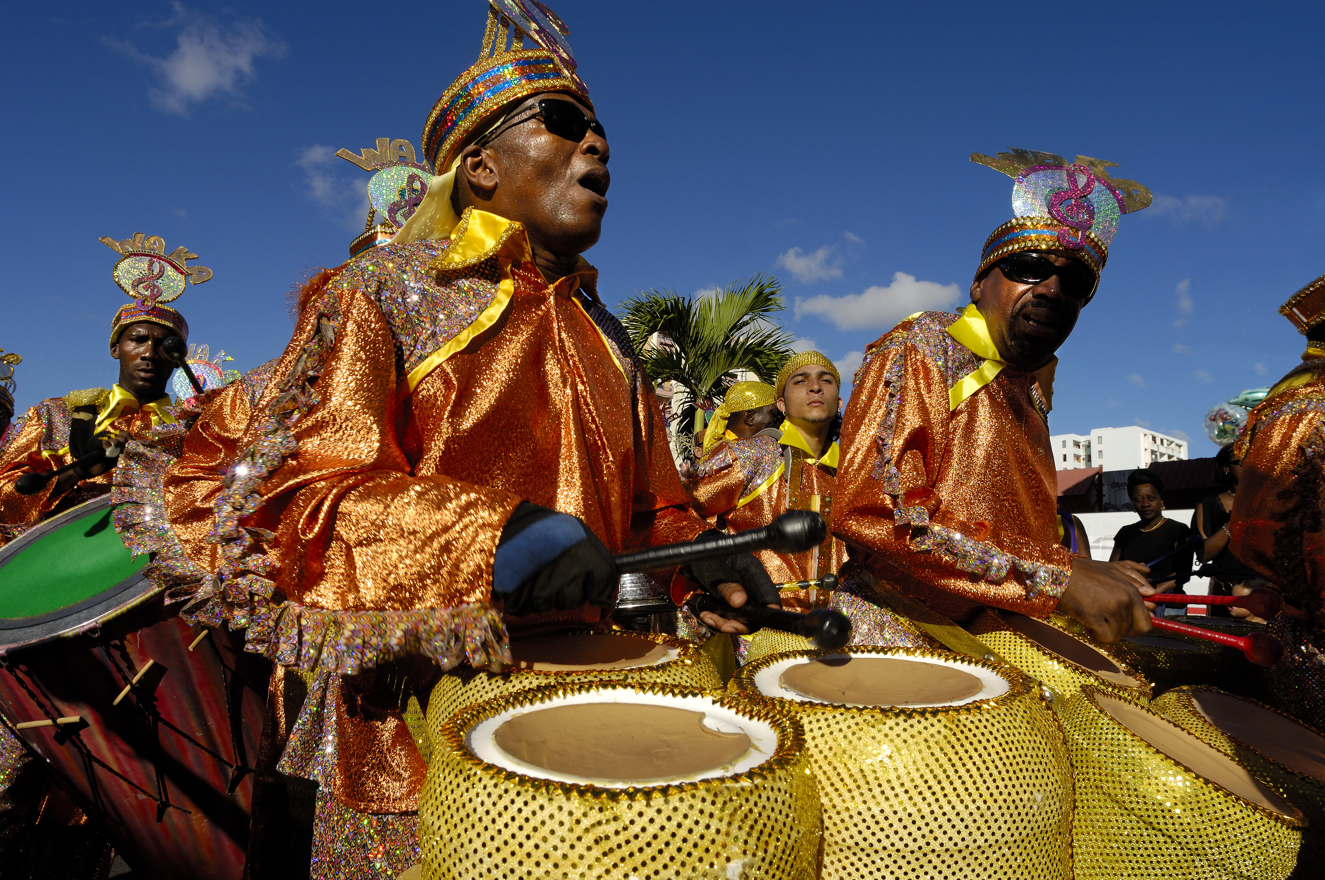 GuadeloupeCarnaval à Pointe à Pitrele défilé du Dimanche Gras