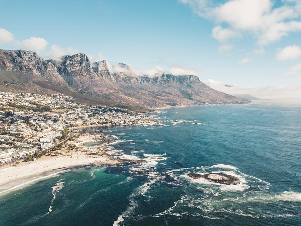 coast of Cape Town South Africa