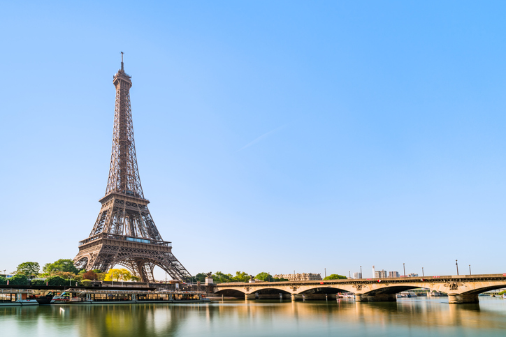 Paris Is Preparing For 2024 Olympics By Painting Eiffel Tower Gold