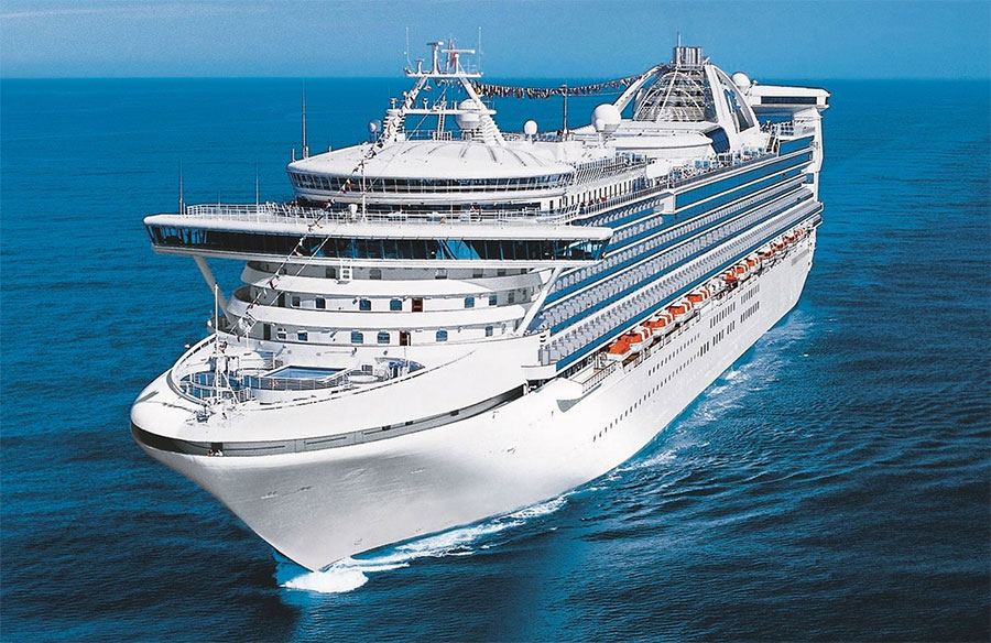 An Unidentified Man Has Drowned On The Caribbean Princess Cruise Ship