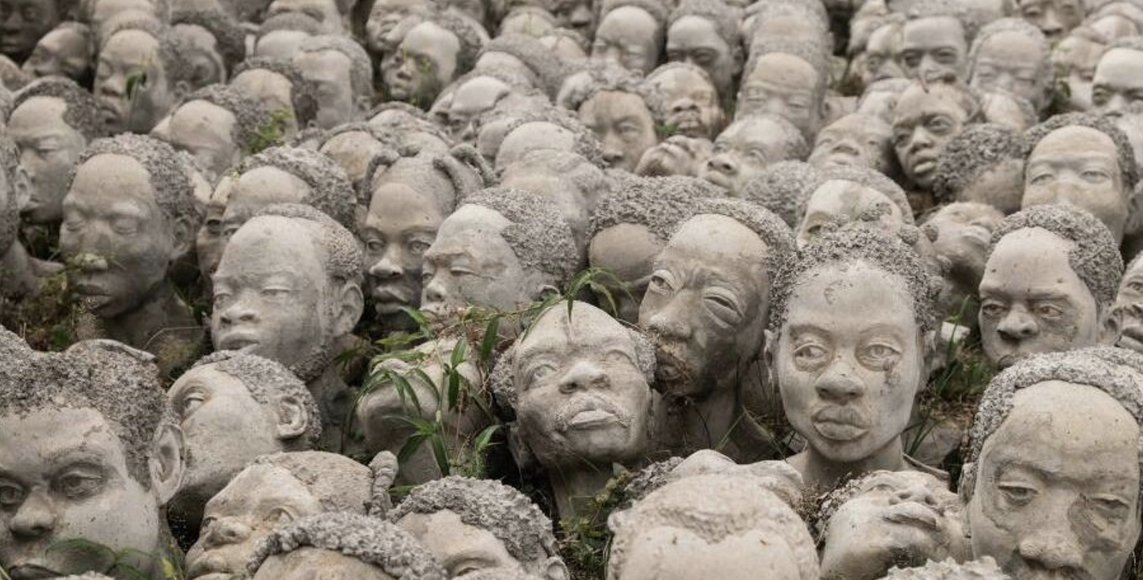 Ghanaian Artist Commemorate Slave Trade By Sculpting Slave Heads
