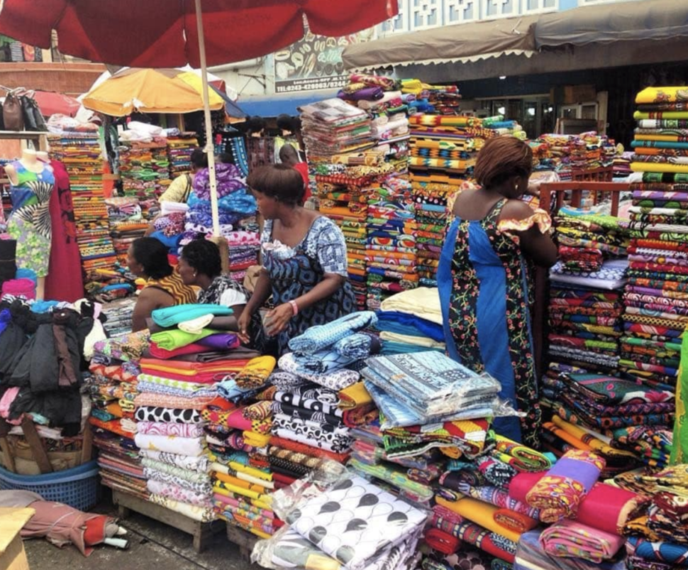 Bazaar In Africa