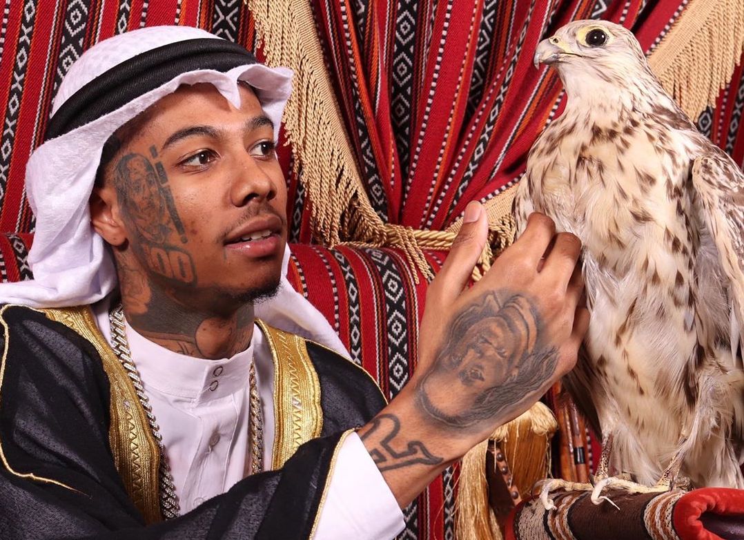 Blueface Immerses Himself In Arab Culture During First-Ever Trip To Dubai