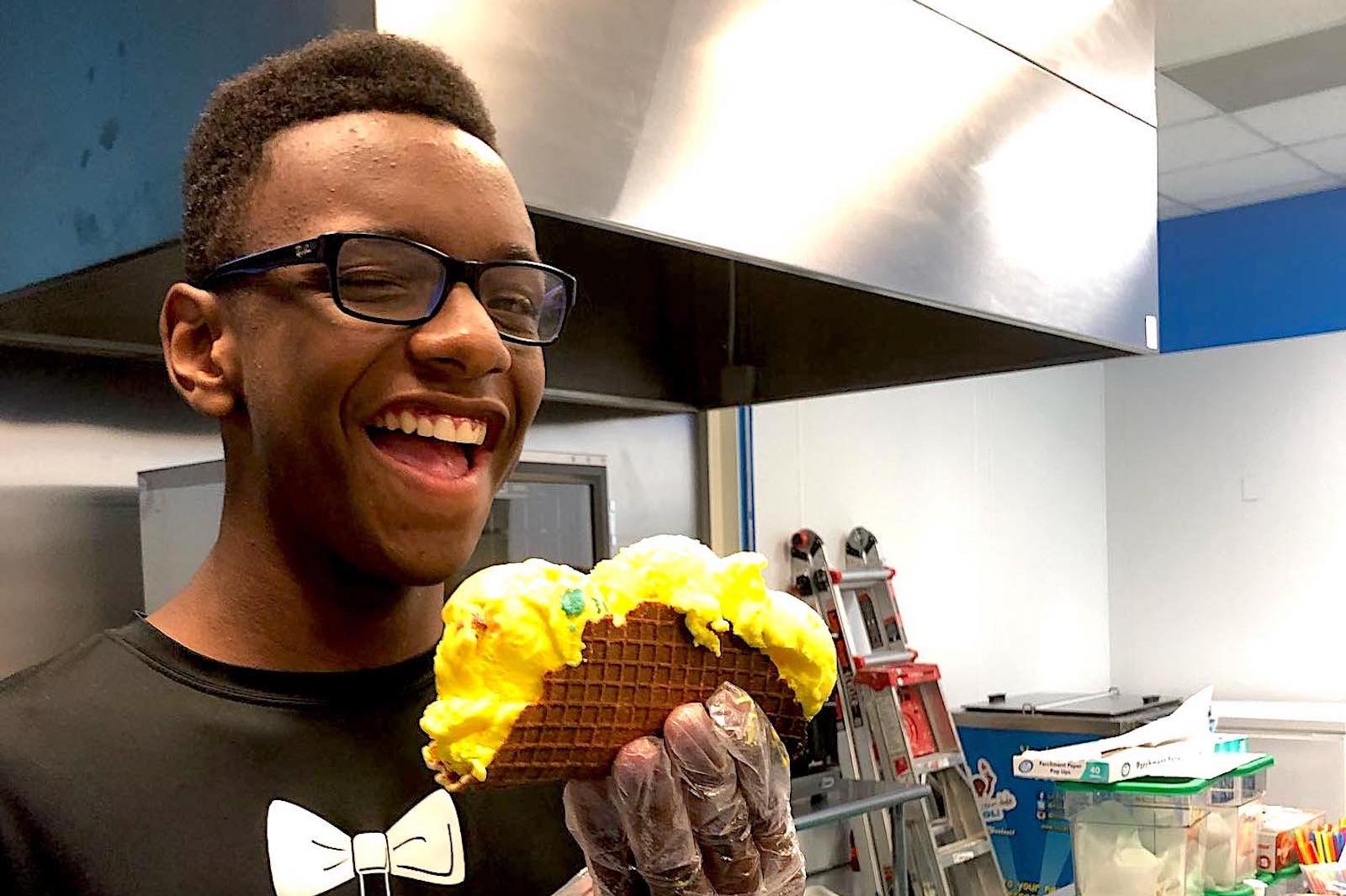 Meet Lil Ice Cream Dude: The  15-Year-Old That Went From A Cart To His Own Ice Cream Shop in Athens, GA