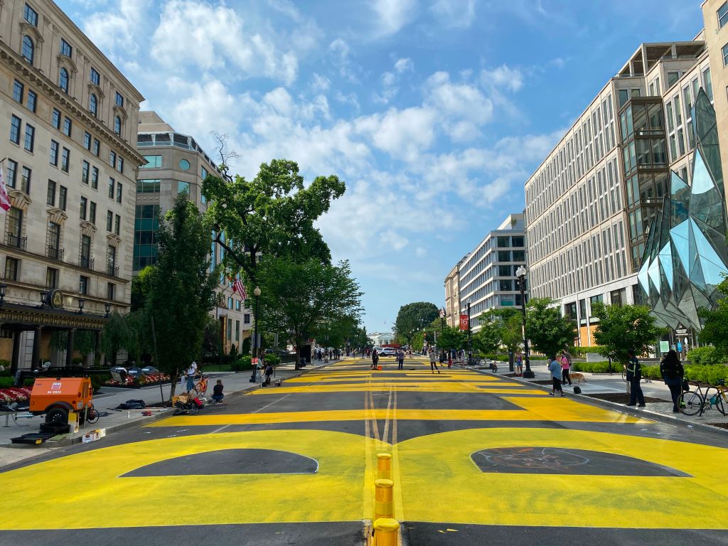 D.C. Mayor Renames Road Leading To White House 'Black Lives Matter Plaza,' Complete With BLM Street Mural