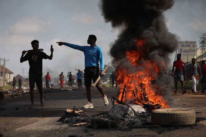 Pray For Nigeria: Things Worsen As Shots Ring Out During Protests