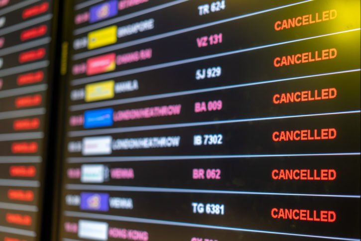 Winter Weather Causes Over 5,100 Flight Cancellations During Holidays In U.S.