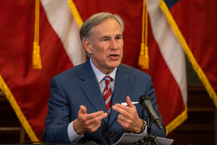 Governor Greg Abbott Says It's Time To Open Texas 100%