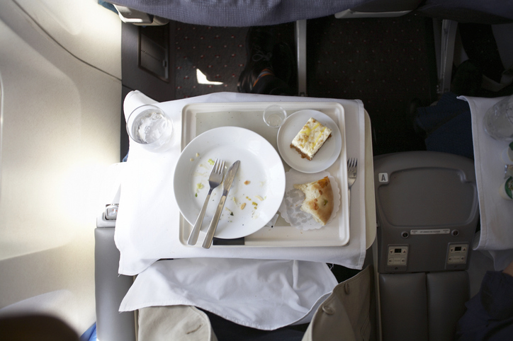 Dining On The Plane: Travelers Weigh In After This Viral Photo Made Its Rounds