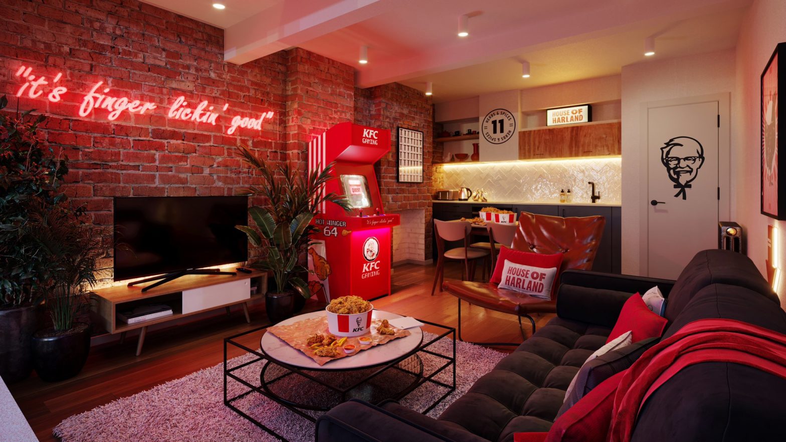 Kentucky Fried Chicken Opens A Pop-Up Hotel In London With Free Chicken