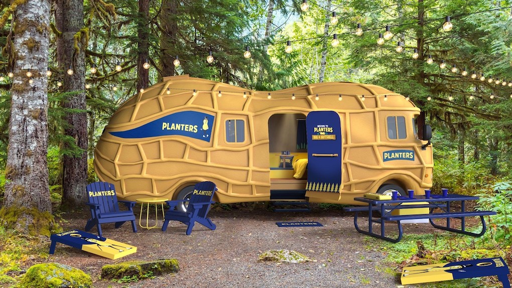 Get A Taste Of Nostalgia With A Stay In The Planters Peanuts Mobile For Only $3.59