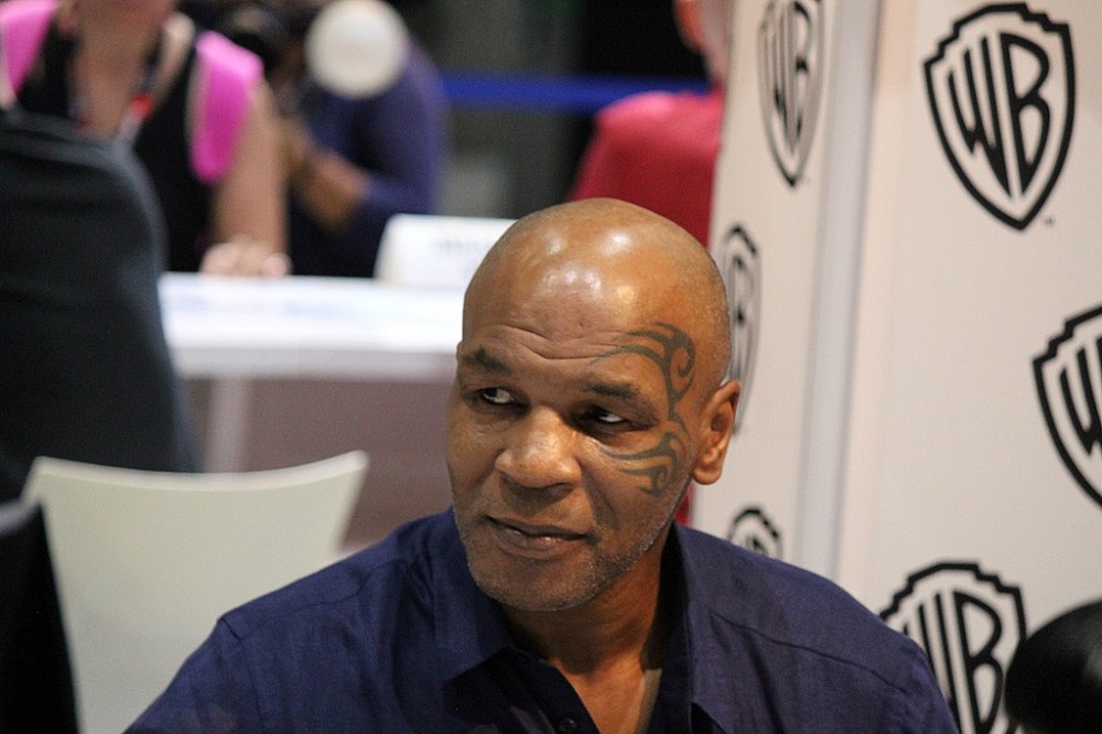 Boxing Legend Mike Tyson Seen Punching Man On Plane After Being Harassed