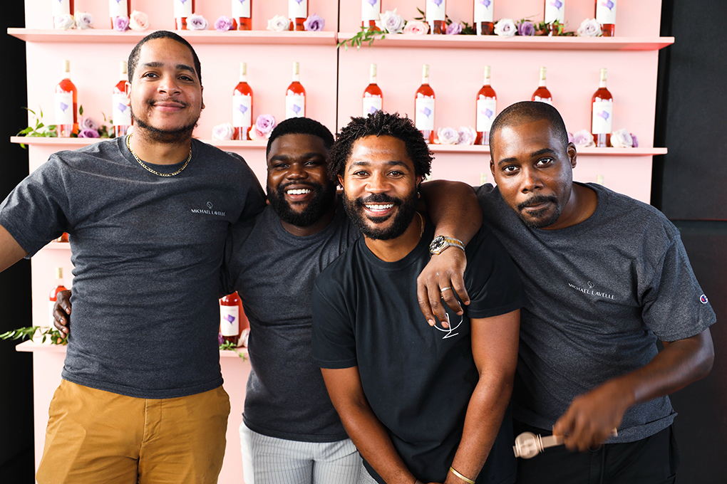 Four Black Men Created Michael Lavelle Wines & They're The Youngest Black Wine Brand Owners