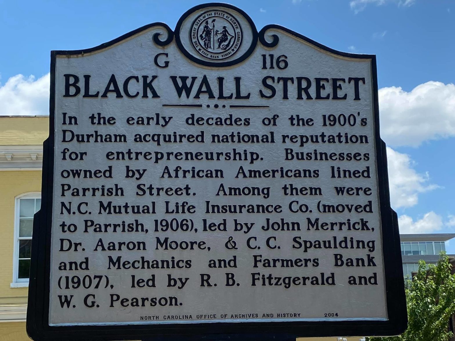 Did You Know? There Was Once A Black Wall Street In Durham Called Parrish Street