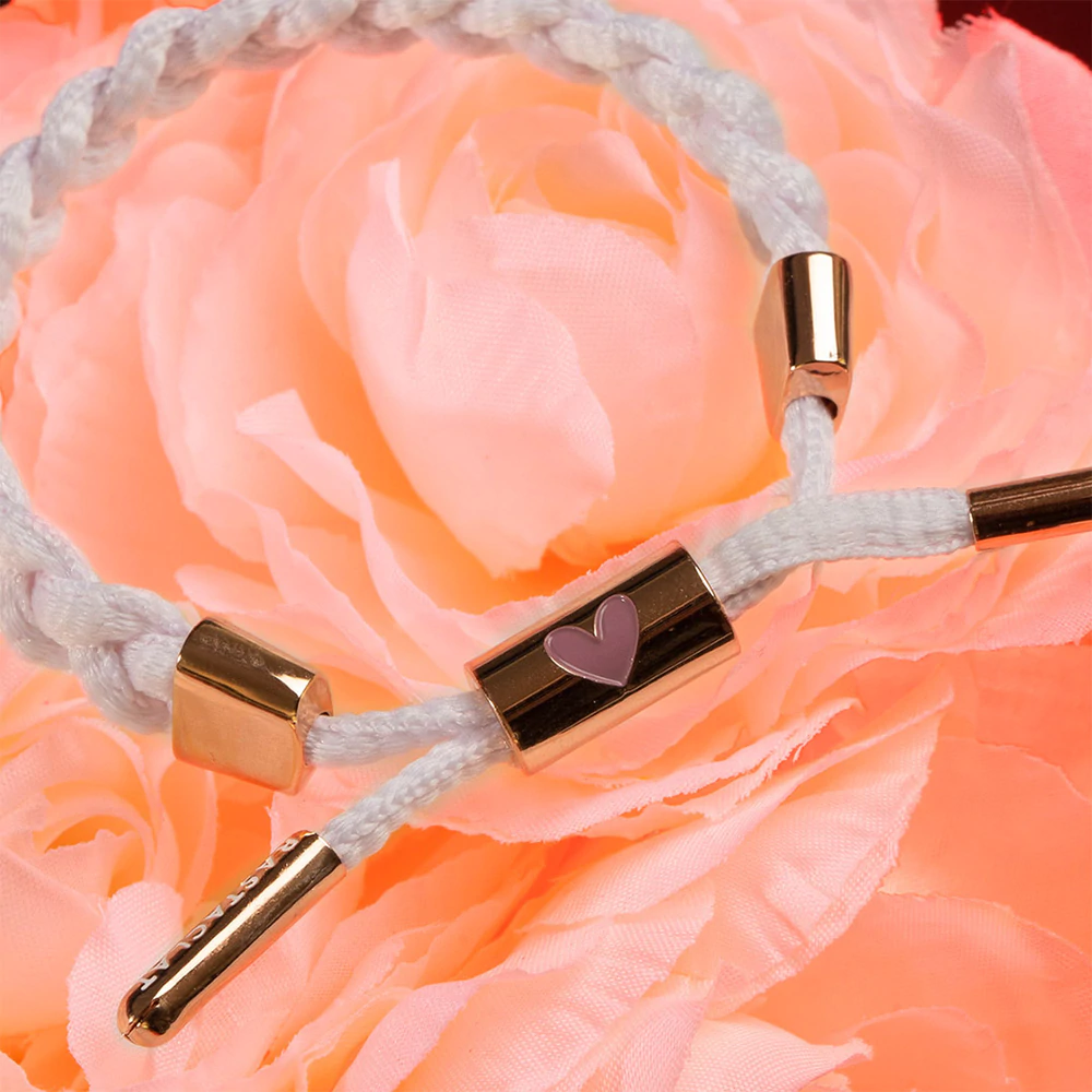 “I LOVE U” Braided Bracelet by Rastaclat