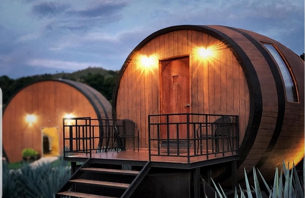 Take Your Mexico Trip Up A Notch By Sleeping In A Tequila Barrel