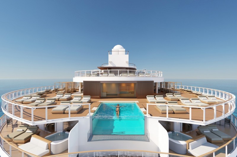 Norwegian cruise ship sun deck