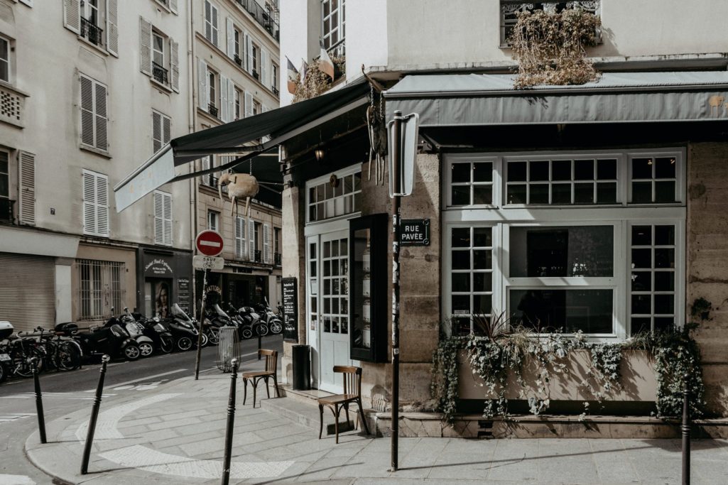 Cafe In Paris France