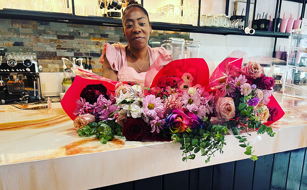 Learn Bouquet Building At One Of NJ's Most Instagrammable Black-Owned Cafes