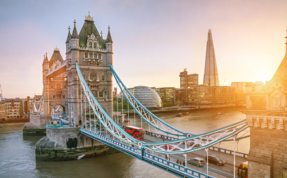 where was my lady jane filmed Pictured: The London Tower bridge at sunrise