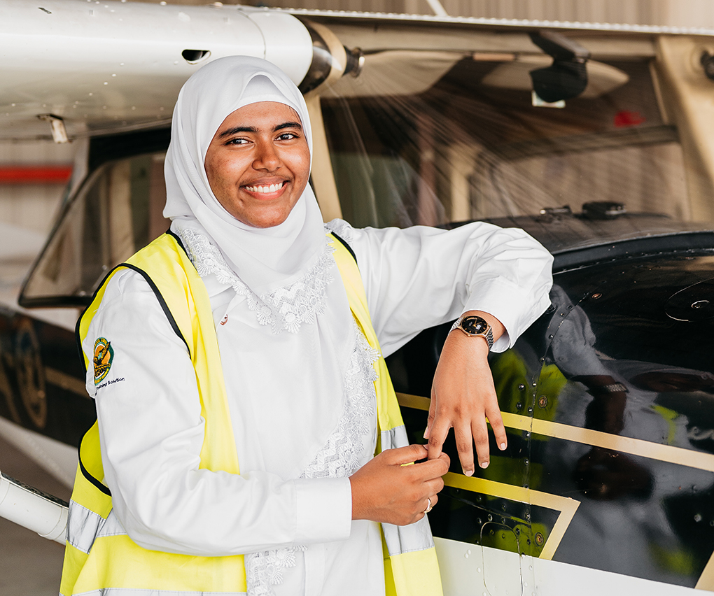 Jamaica Celebrates Its First Muslim Woman Pilot