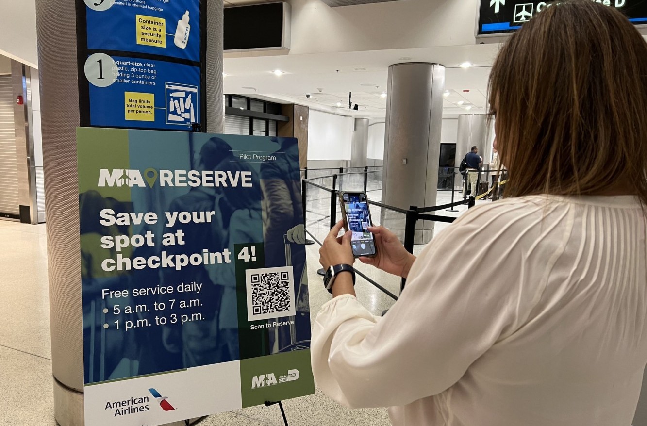 Miami International Airport Offers Pre-scheduled TSA Screening Times For American Airlines Passengers