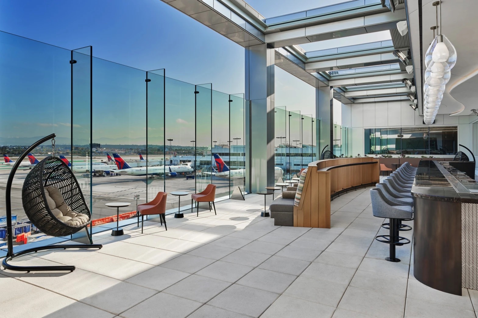 Delta Air Lines' Brand New Terminal 3 At LAX Is Now Open