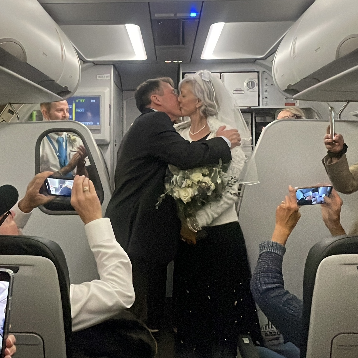 Couple Gets Married In The Sky
