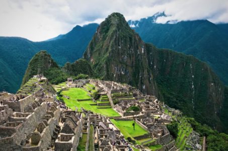 Peru, Macchu Picchu from a distance.