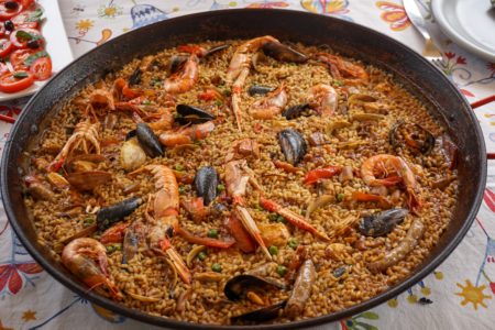 Paella, Spanish Food
