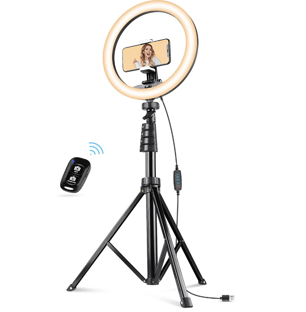 U Beesize Selfie Stick Tripod and LED Ring Light