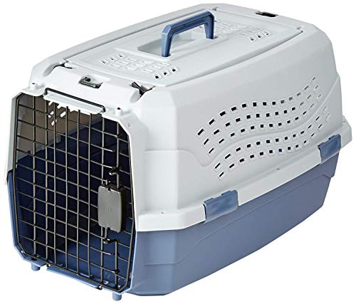 Door Top Load Hard-Sided Dog and Cat Kennel Travel Carrier