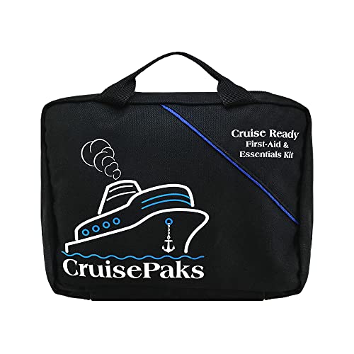 Cruise Essentials First-Aid & Medicine Personal Travel Cruise Emergency 150 Piece Basic Travel Kit