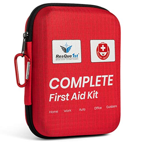 First Aid Kit for Home and Travel Essentials - Ideal for Emergency Car Kit and Camping Essentials - Portable First Aid Kits for Businesses and Outdoors - First Aid Kit for Car and Road Trip Essentials