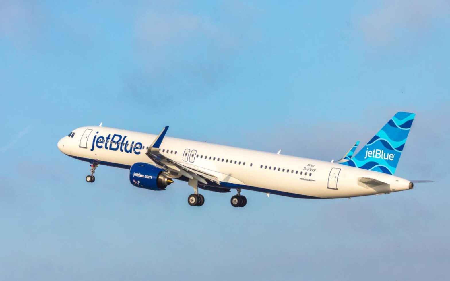 JetBlue Flights to Europe - aircraft flying in the air