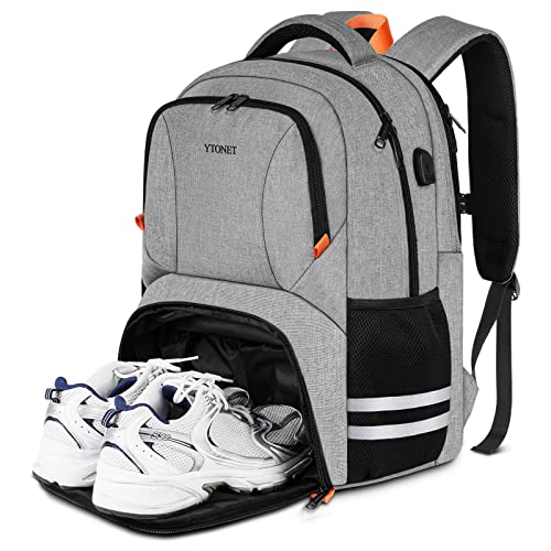 Ytonet Gym Backpack With Shoe Compartment