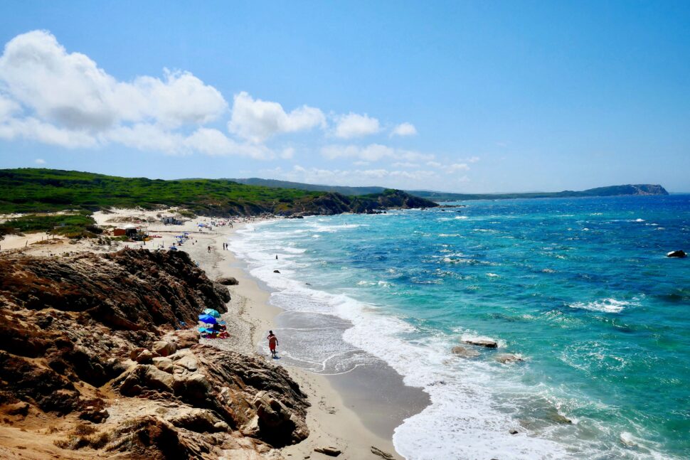 beach in Sardinia - a great destination for adult-only hotels in Europe
