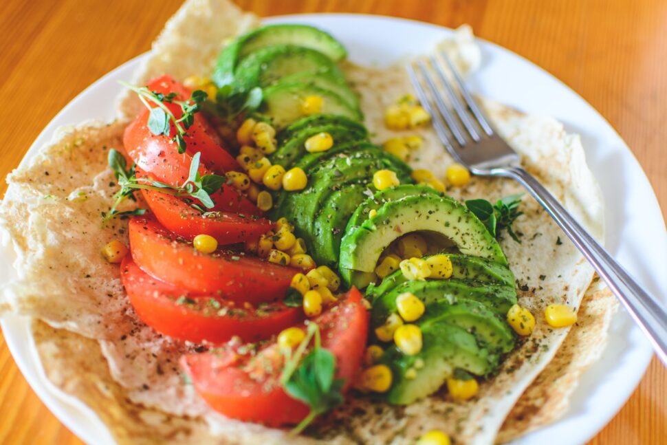 Vegan meals with avocados and tomatoes - Earth Day Festivals