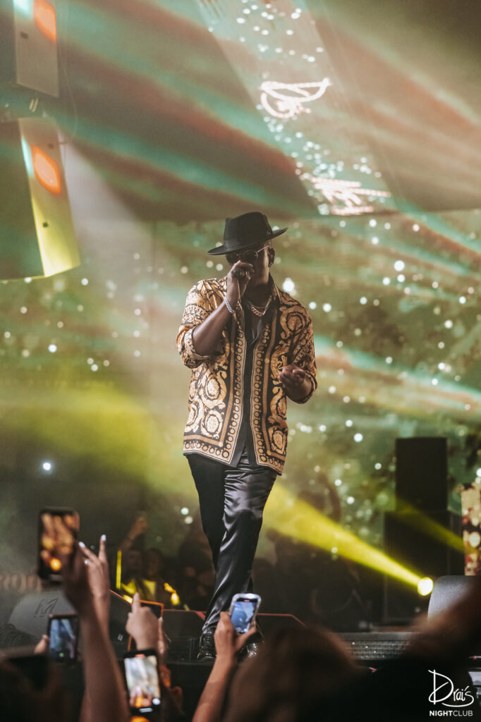 Ne-Yo on stage at Drai's Nightclub Vegas