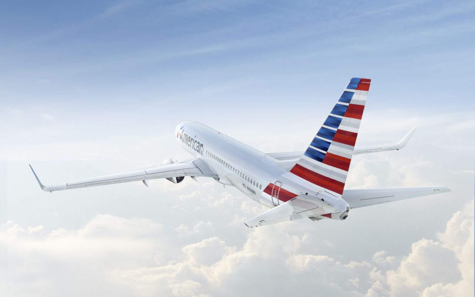 American Airlines aircraft in the air - Airline expects busy summer travel season