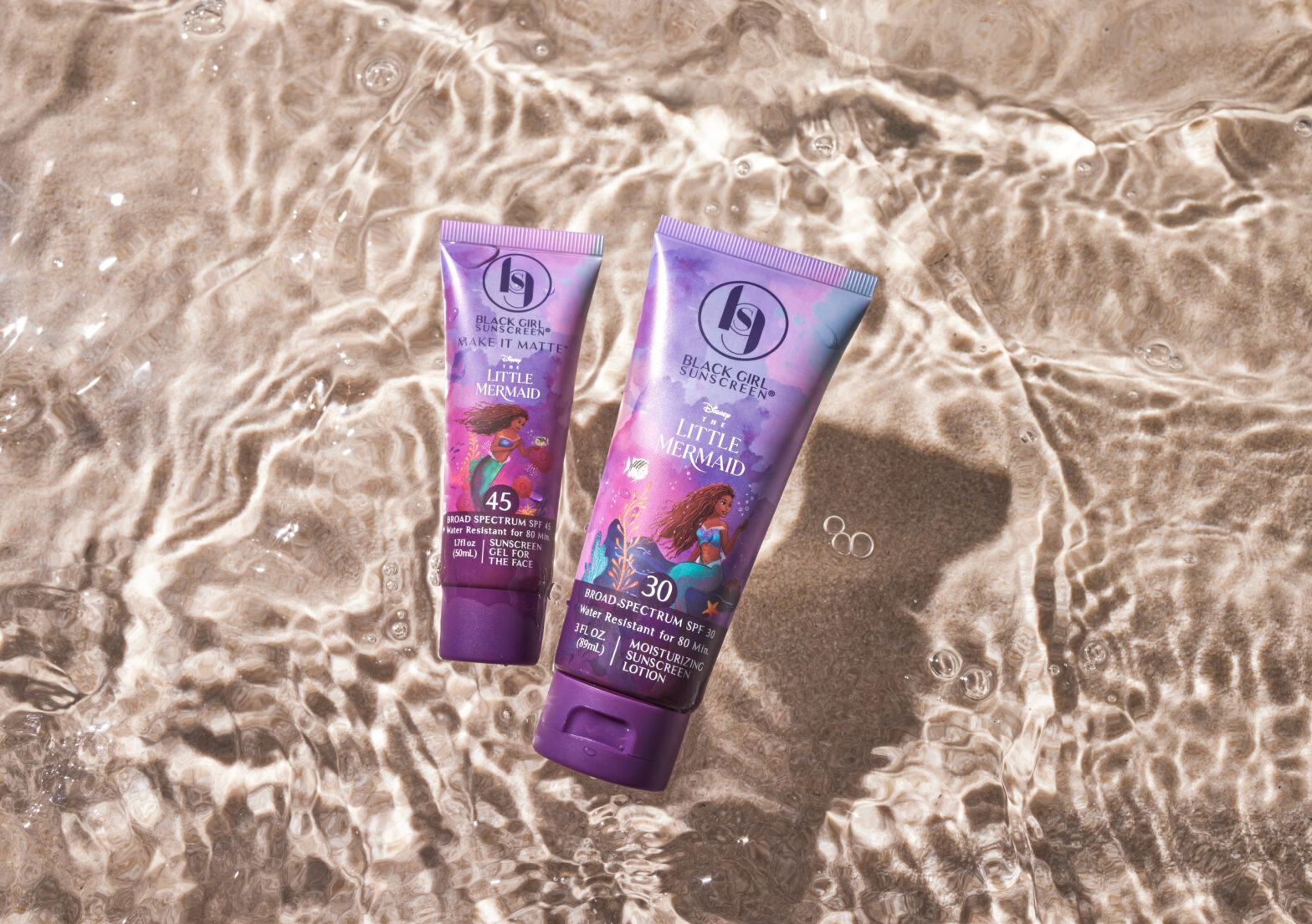 Black Girl Sunscreen and The Little Mermaid Bring Us the Beauty Collab We’ve Been Needing ￼