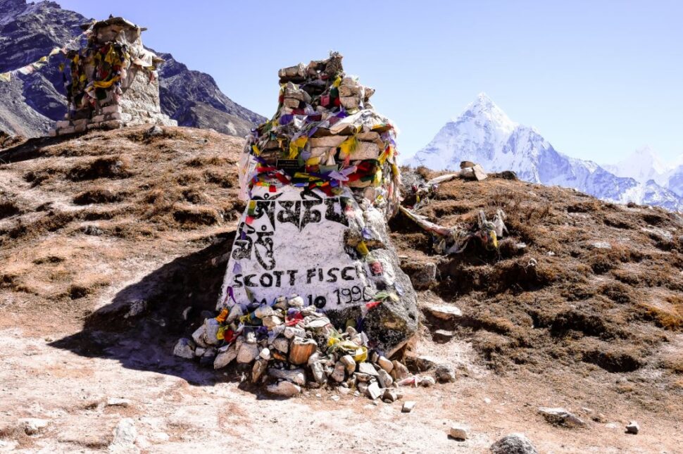 Memorial on Mount Everest