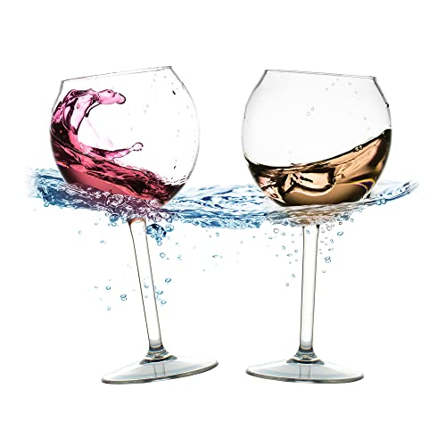 BubbleWally Floating Wine Glasses