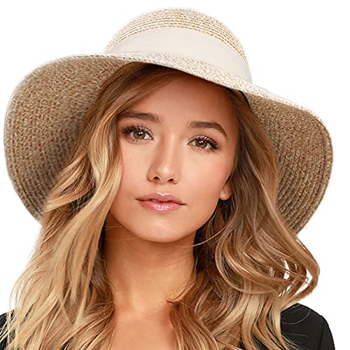 FURTALK Women’s Beach Sun Straw Hat