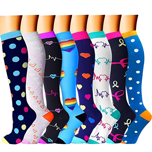 Charmking Compression Socks for Women & Men