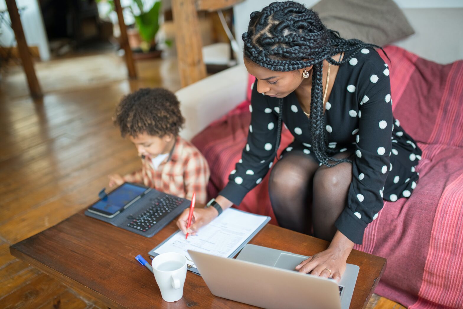 Mom Lives Double Life After Working Remotely From Africa Without Permission