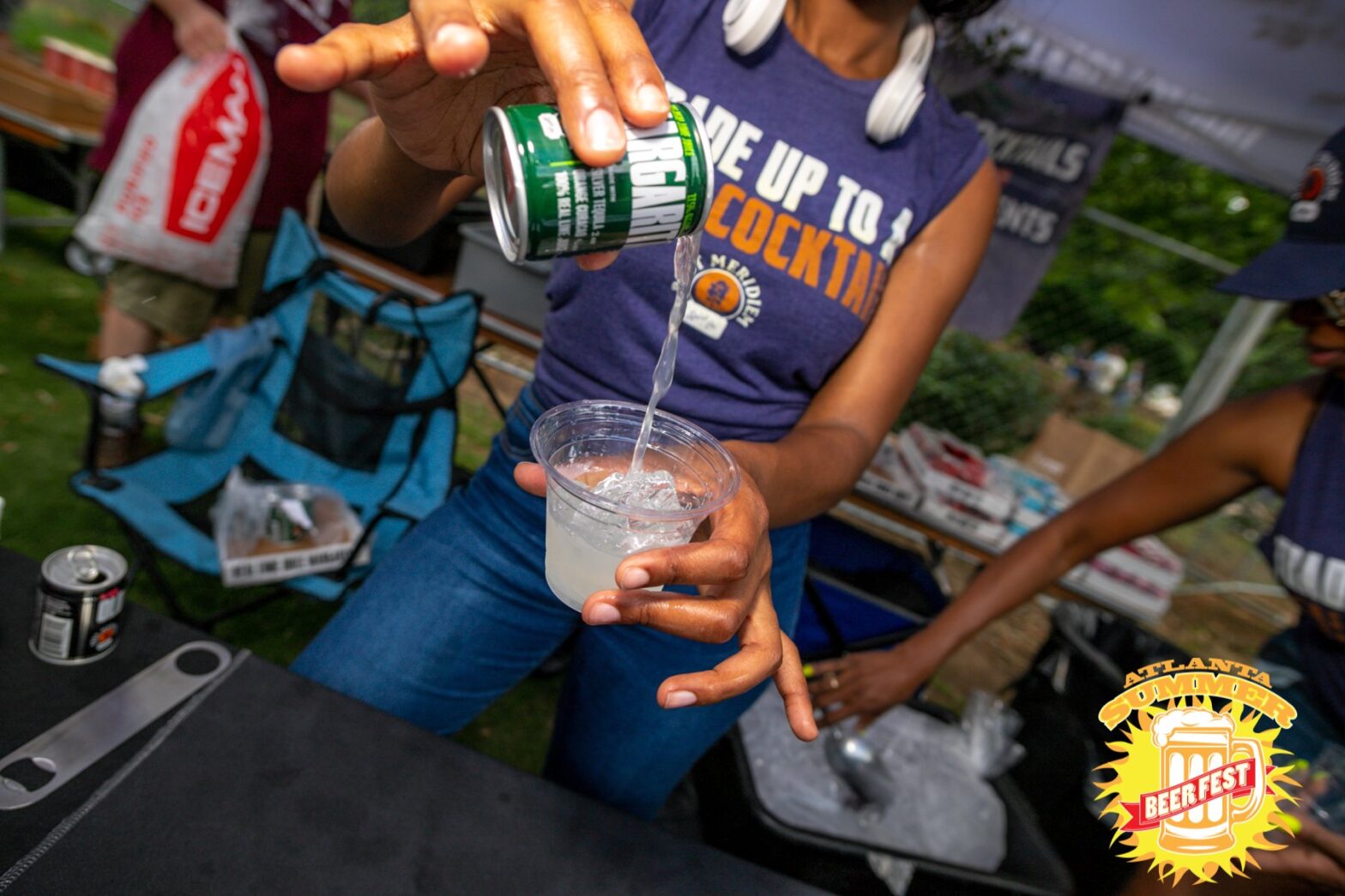vendor at Atlanta Summer Beer Fest