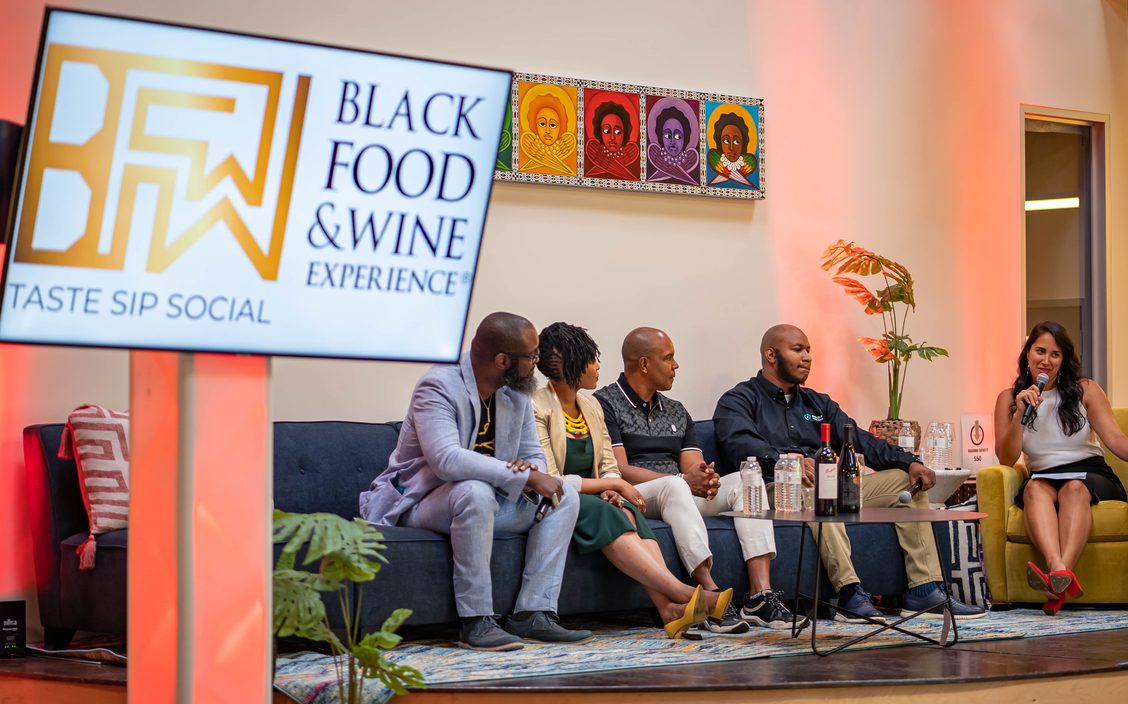 panel at the Black Food and Wine Festival